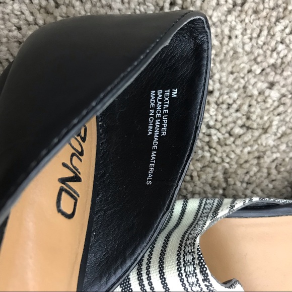Abound Shoes Sz 7 Black Flats Tribal Anthro Style Indie Abound Poshmark